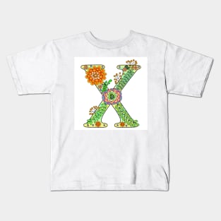 Alphabet 124 (Style:5) Kids T-Shirt